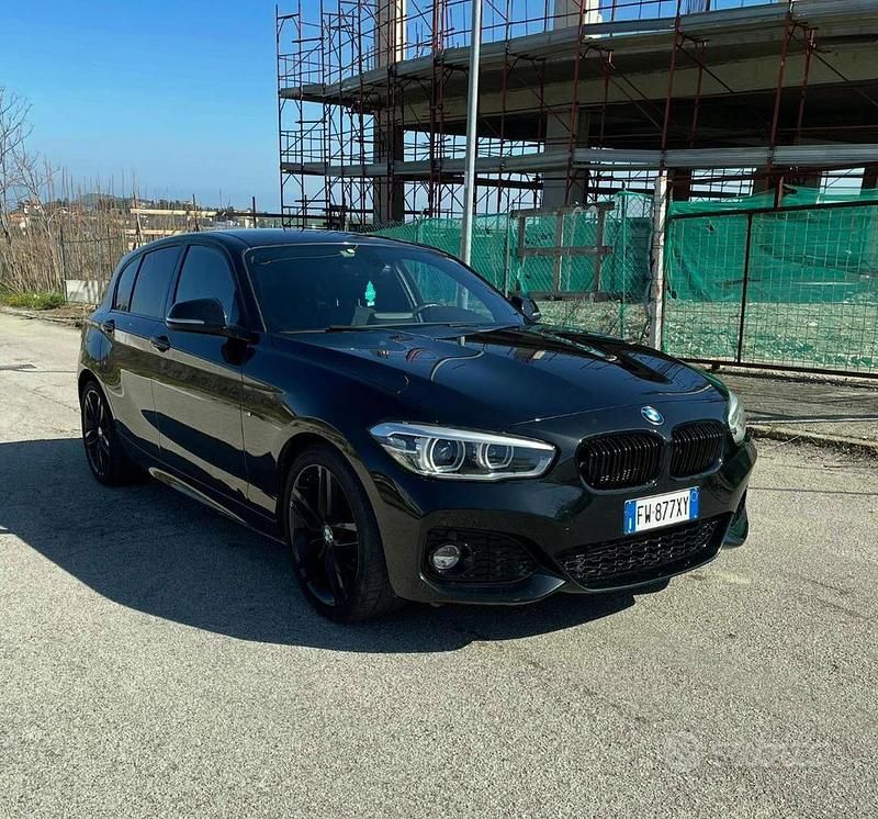 Usata BMW 116 Sport Line 116 CV (85 kW) 2019 Nero Utilitaria