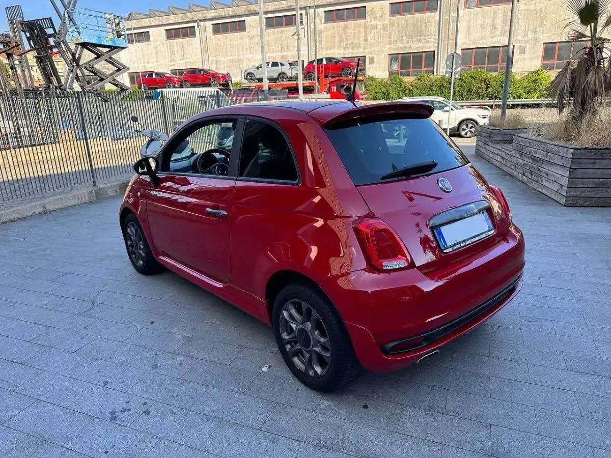 Usata Fiat 500 S 95 CV (69 kW) 2017 Rosso Utilitaria