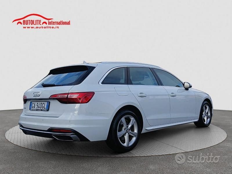 Usata Audi A4 Advanced 150 CV (110 kW) 2020 Bianco Station wagon