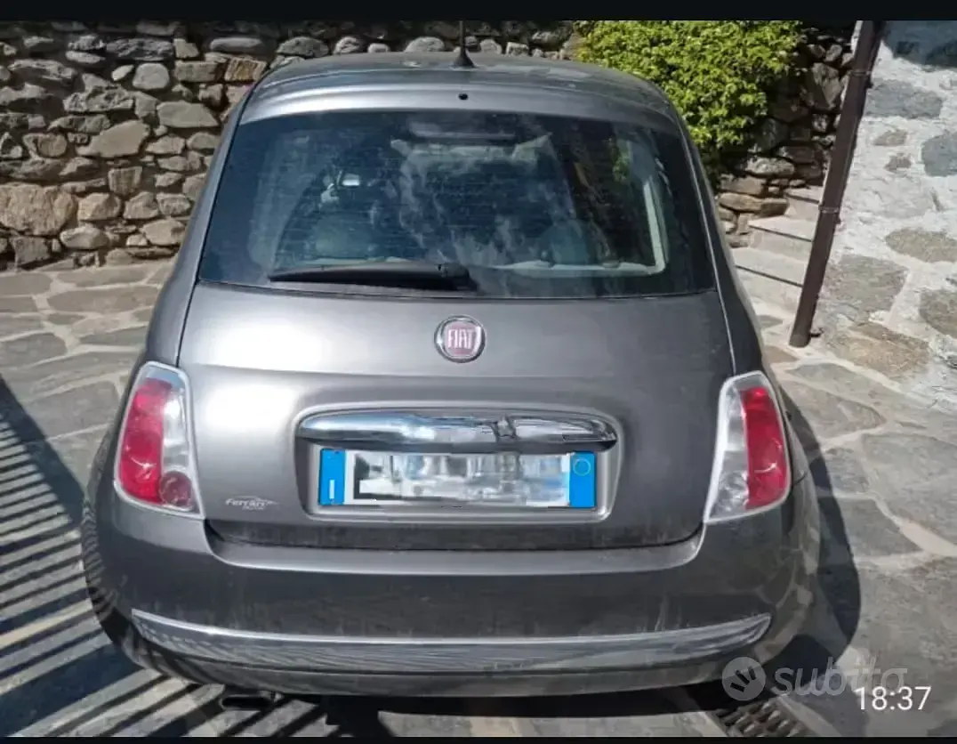 Usata Fiat 500 69 CV (50 kW) 2014 Grigio Berlina