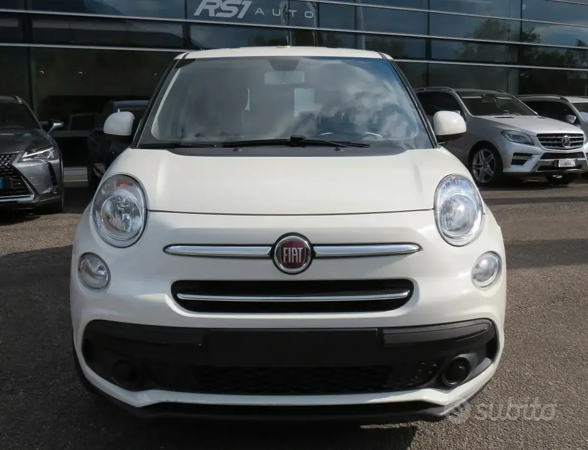 Usata Fiat 500L Lounge 95 CV (69 kW) 2018 Bianco Monovolume
