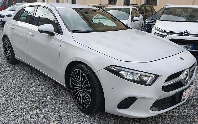 Usata Mercedes A180 Executive 116 CV (85 kW) 2019 Bianco Berlina