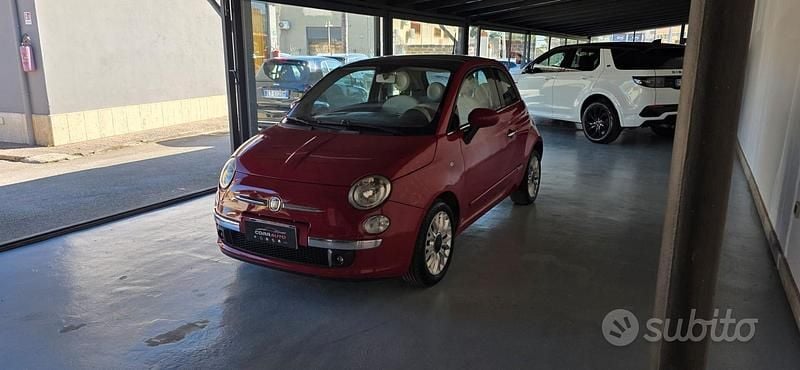 Usata Fiat 500 Lounge 95 CV (69 kW) 2014 Rosso Berlina