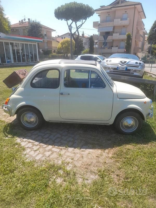 Usata Fiat 500 18 CV (13 kW) 1972 Beige Utilitaria