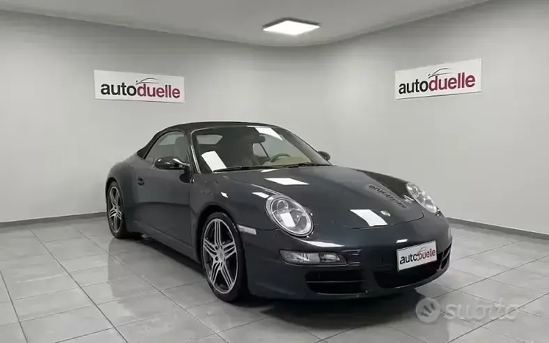 Usata Porsche 911 Carrera 4S Cabriolet 355 CV (261 kW) 2007 Grigio Cabrio