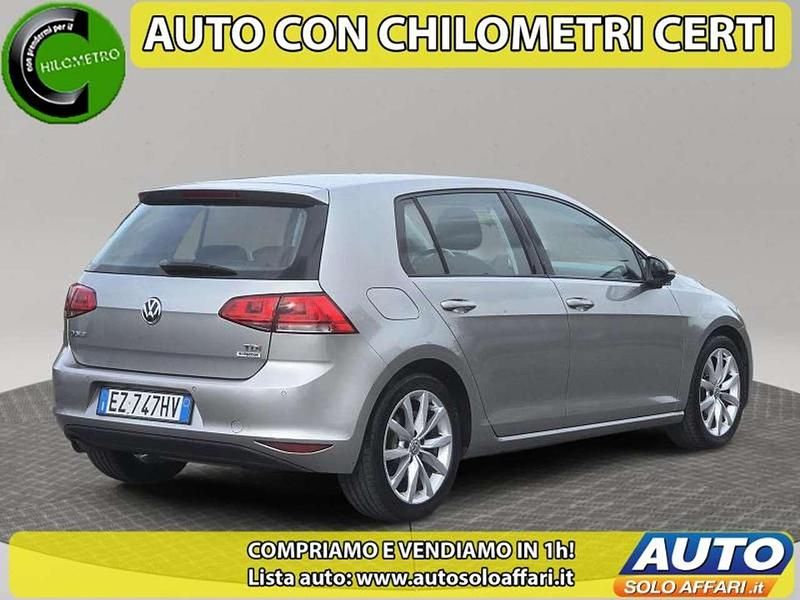 Usata VW Golf VII Highline 110 CV (80 kW) 2015 Grigio Berlina