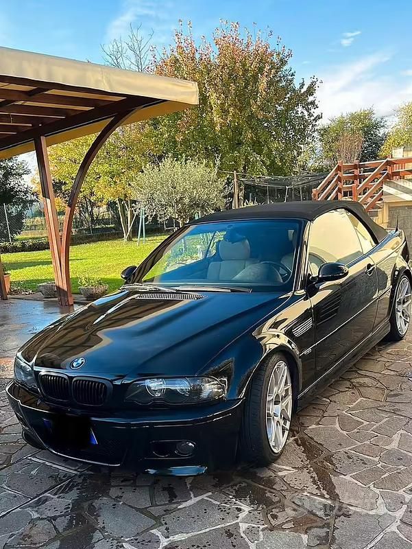 Usata BMW M3 Cabriolet 2003 Nero Cabrio