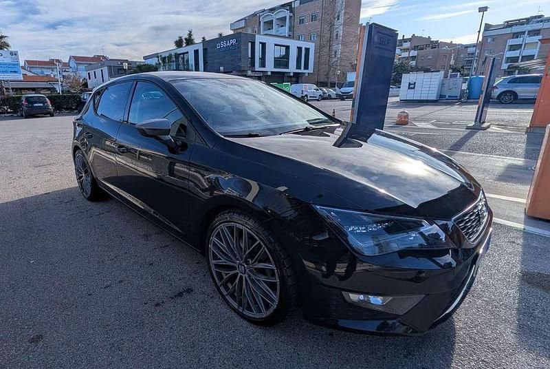 Usata Seat Leon FR 150 CV (110 kW) 2016 Nero Berlina