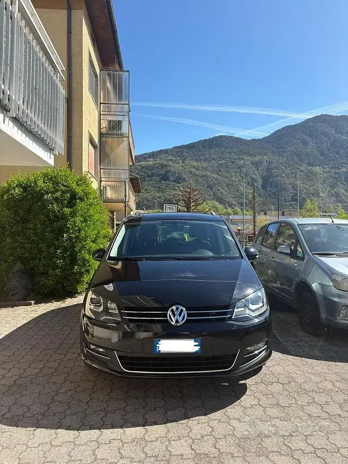 Usata VW Sharan 177 CV (130 kW) 2015 Nero Monovolume