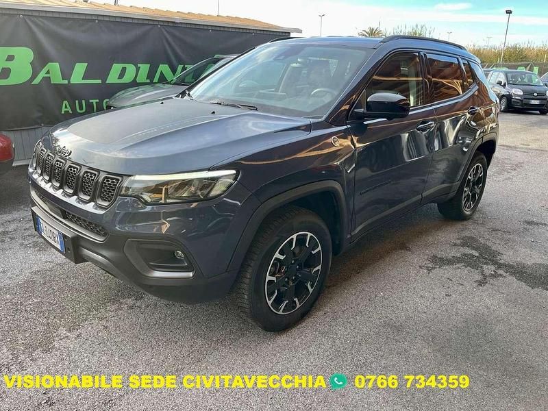 Usata Jeep Compass Trailhawk 179 CV (131 kW) 2022 Blu/azzurro SUV