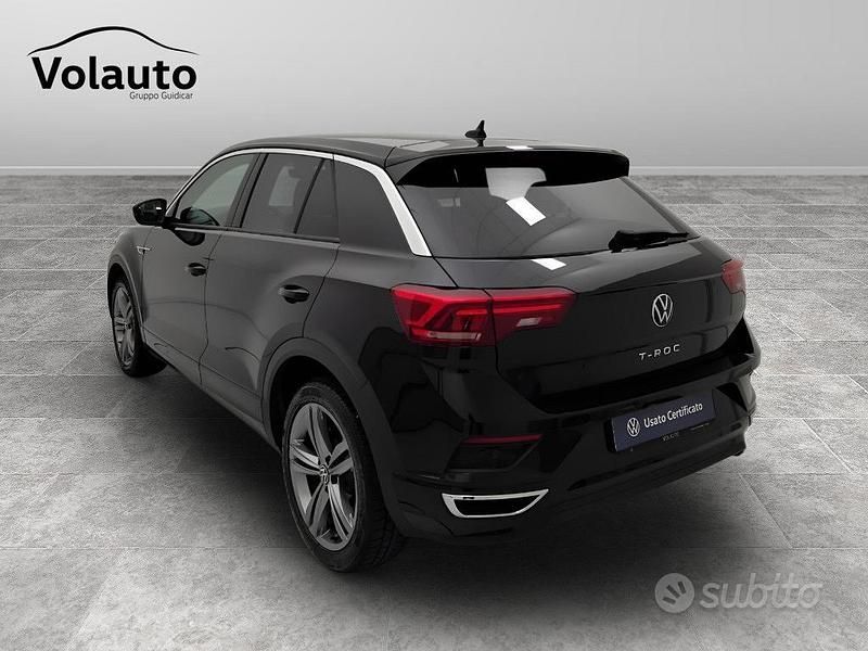 Usata VW T-Roc Sport 150 CV (110 kW) 2021 Nero SUV