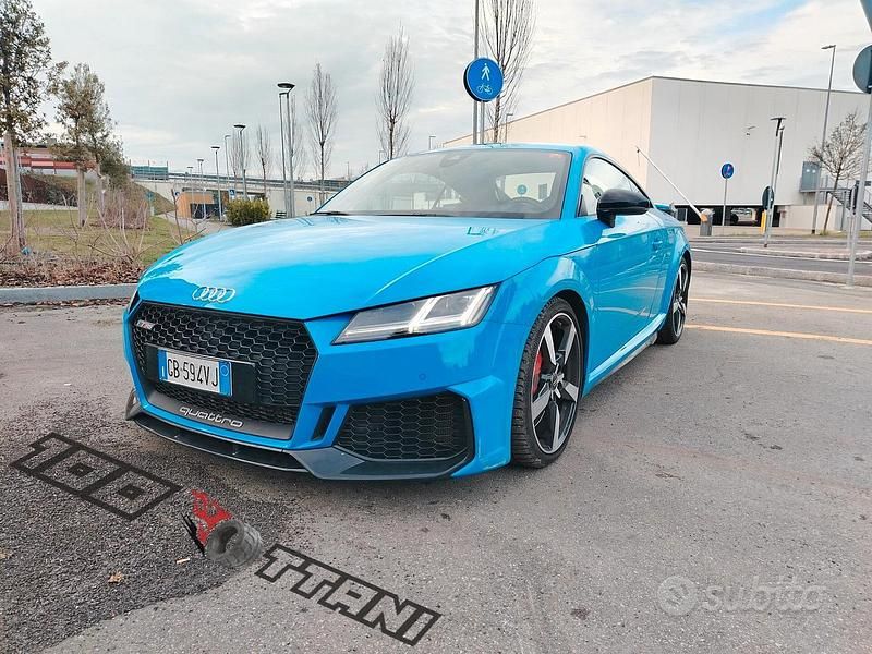 Usata Audi TT 400 CV (294 kW) 2020 Blu Coupé