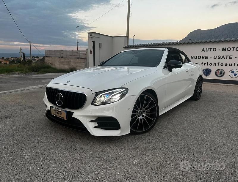 Bianco Usata 2020 Mercedes E350 Premium Cabrio | 38.900 € (Super prezzo) - Immagine 1/4