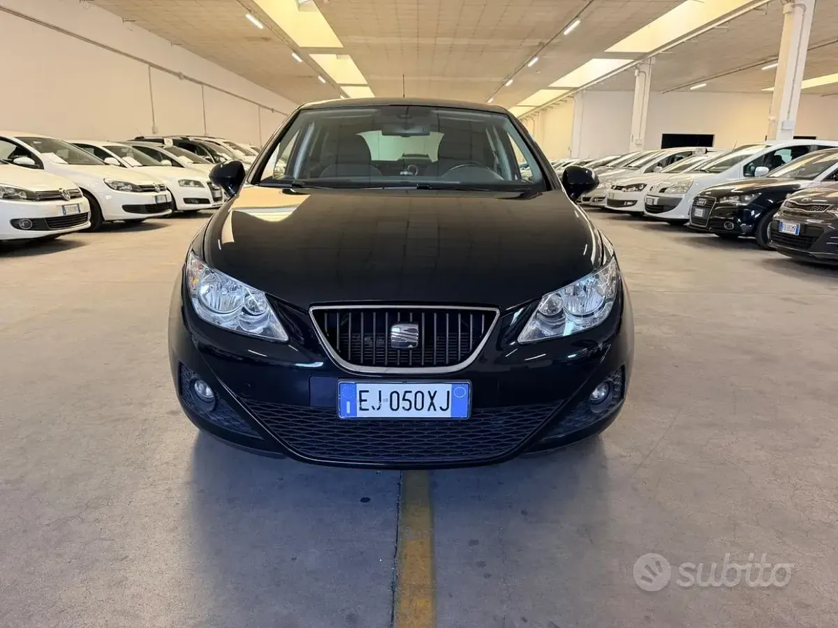 Usata Seat Ibiza Style 69 CV (50 kW) 2012 Nero Berlina