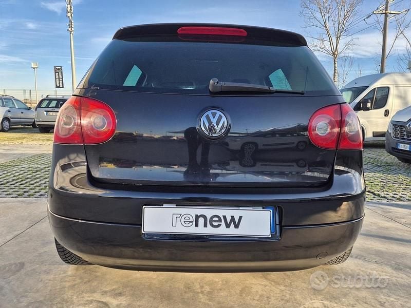 Usata VW Golf VI GT 105 CV (77 kW) 2008 Nero Utilitaria