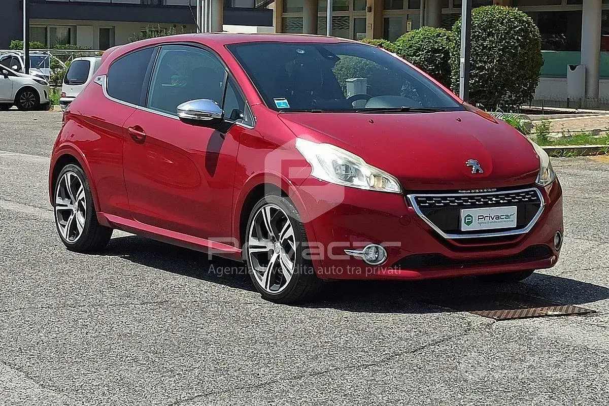 Usata Peugeot 208 GTi 200 CV (147 kW) 2014 Rosso Utilitaria
