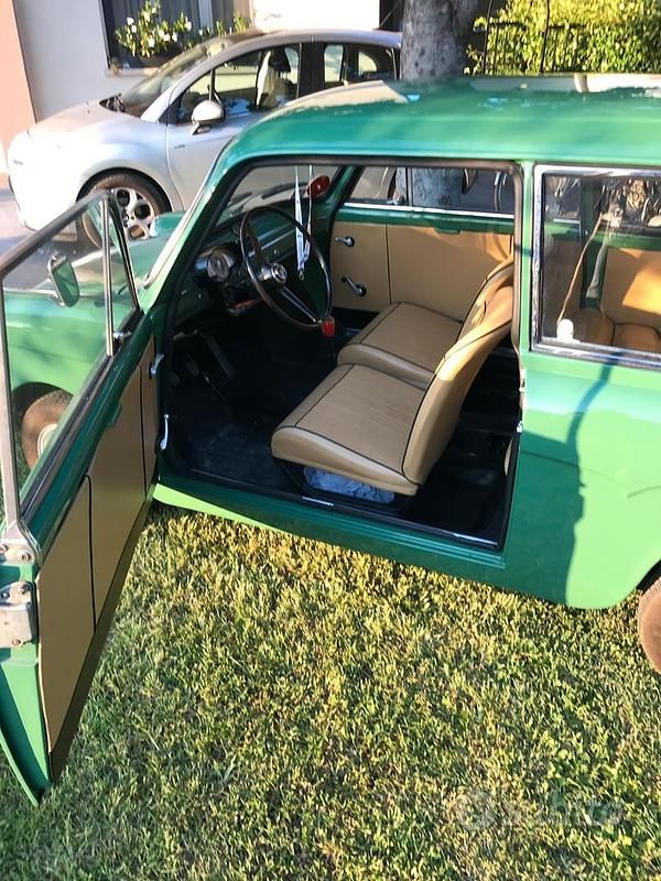Usata Autobianchi Bianchina 1960 Verde Utilitaria
