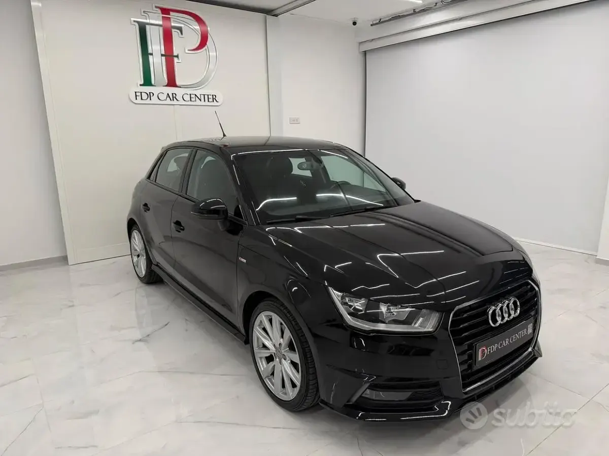 Usata Audi A1 116 CV (85 kW) 2016 Nero Utilitaria