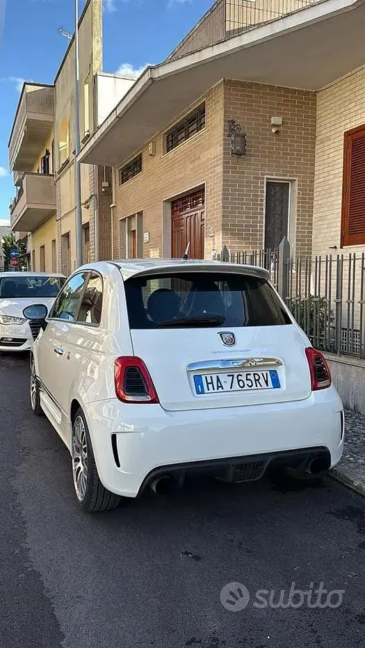 Usata Abarth 500 160 CV (117 kW) 2011 Bianco Berlina