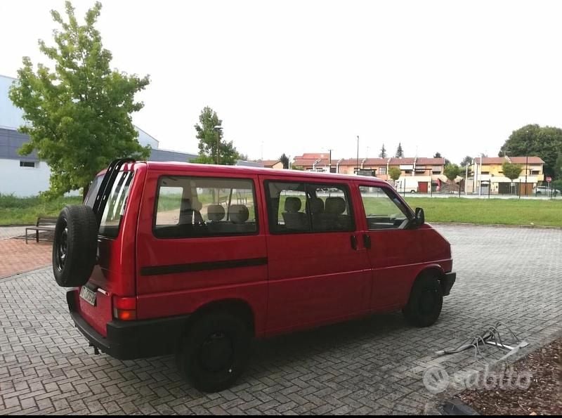 Usata VW T3 1992 Rosso Furgone