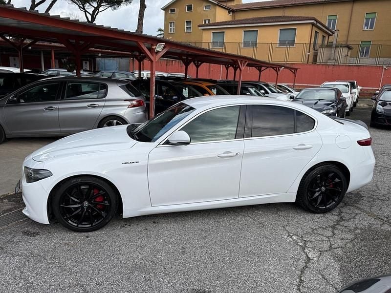 Usata Alfa Romeo Giulia Veloce 180 CV (132 kW) 2018 Bianco Berlina