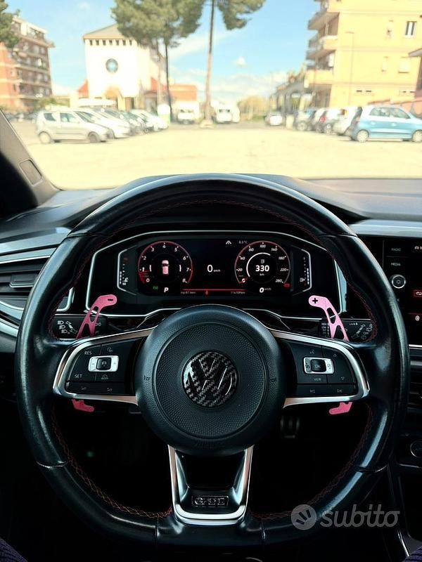 Usata VW Polo GTI 200 CV (147 kW) 2019 Blu Utilitaria