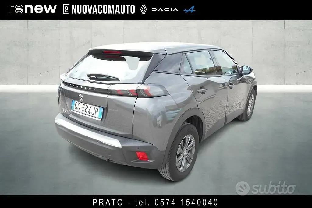 Usata Peugeot 2008 Active 102 CV (75 kW) 2022 Grigio SUV