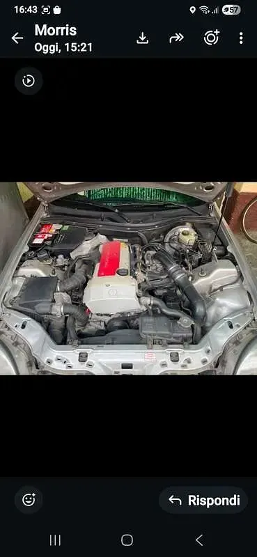Usata Mercedes SLK200 136 CV (100 kW) 1998 Cabrio