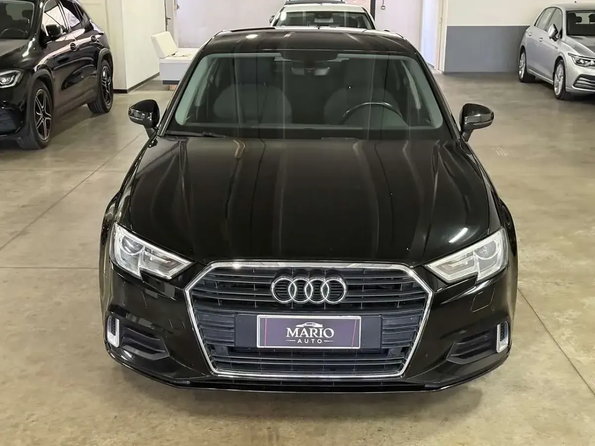 Usata Audi A3 Sport 116 CV (85 kW) 2017 Nero Berlina