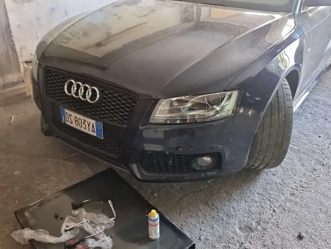 Usata Audi A5 Ambition 239 CV (175 kW) 2008 Blu/azzurro Coupé