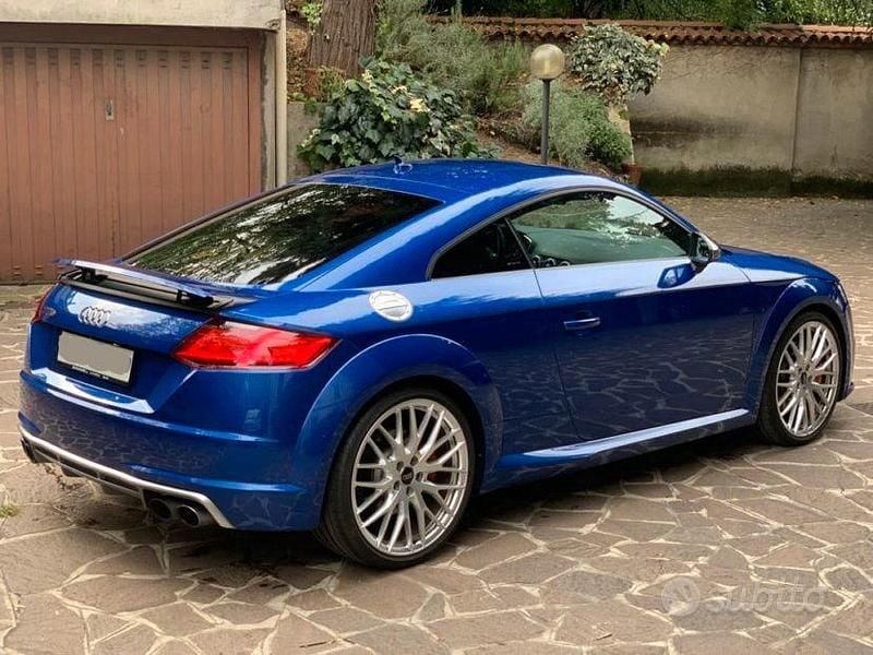 Usata Audi TTS Ambiente 310 CV (228 kW) 2015 Blu Coupé
