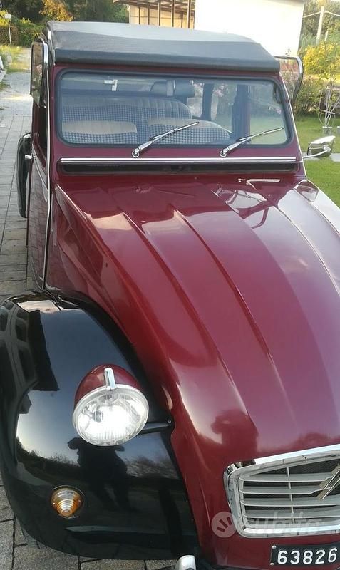 Usata Citroën 2CV Charleston 29 CV (21 kW) 1981 Rosso Berlina