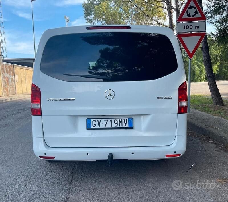 Usata Mercedes Vito 163 CV (119 kW) 2019 Bianco Furgone