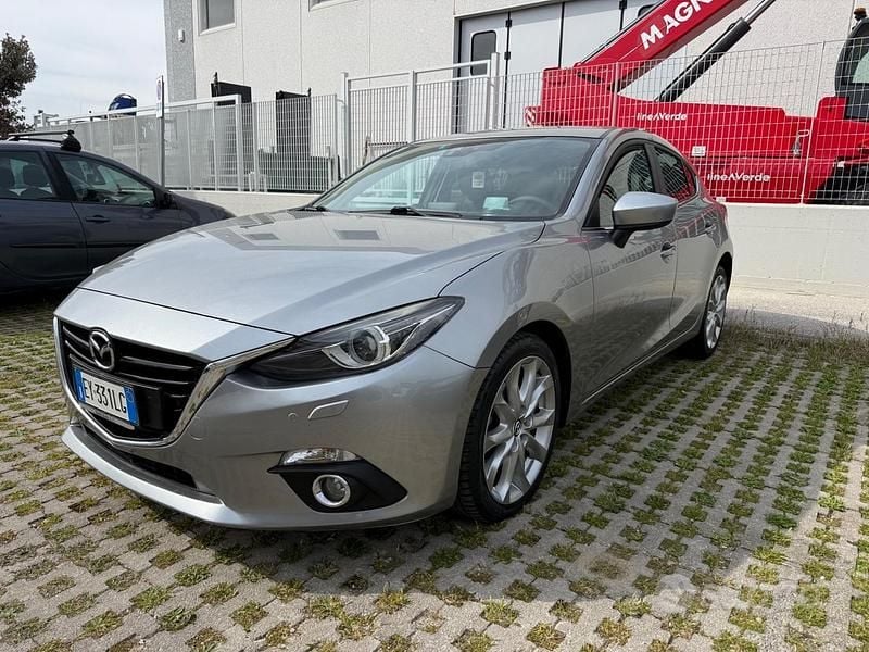 Usata Mazda 3 Exceed 150 CV (110 kW) 2015 Grigio Berlina