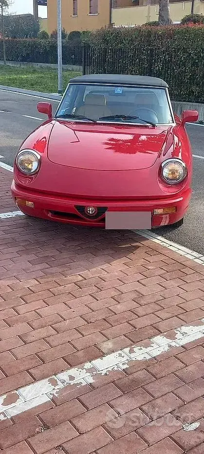 Usata Alfa Romeo Spider 125 CV (91 kW) 1990 Cabrio