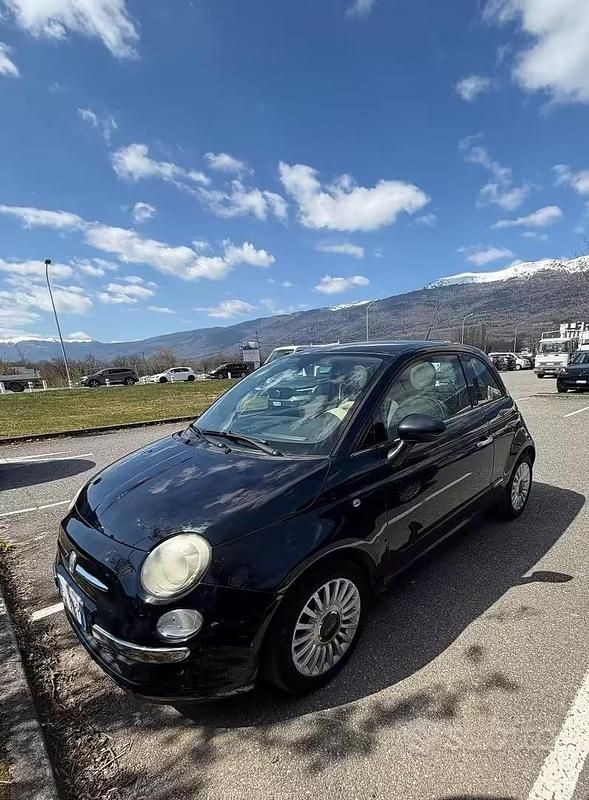Usata Fiat 500 69 CV (50 kW) 2010 Blu Berlina