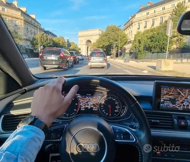 Usata Audi A6 S-Line 204 CV (150 kW) 2015 Nero Station wagon