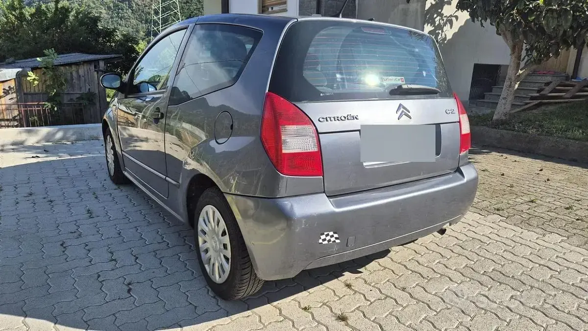 Usata Citroën C2 60 CV (44 kW) 2008 Grigio Utilitaria