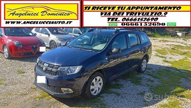 Usata Dacia Logan 90 CV (66 kW) 2017 Blu Station wagon