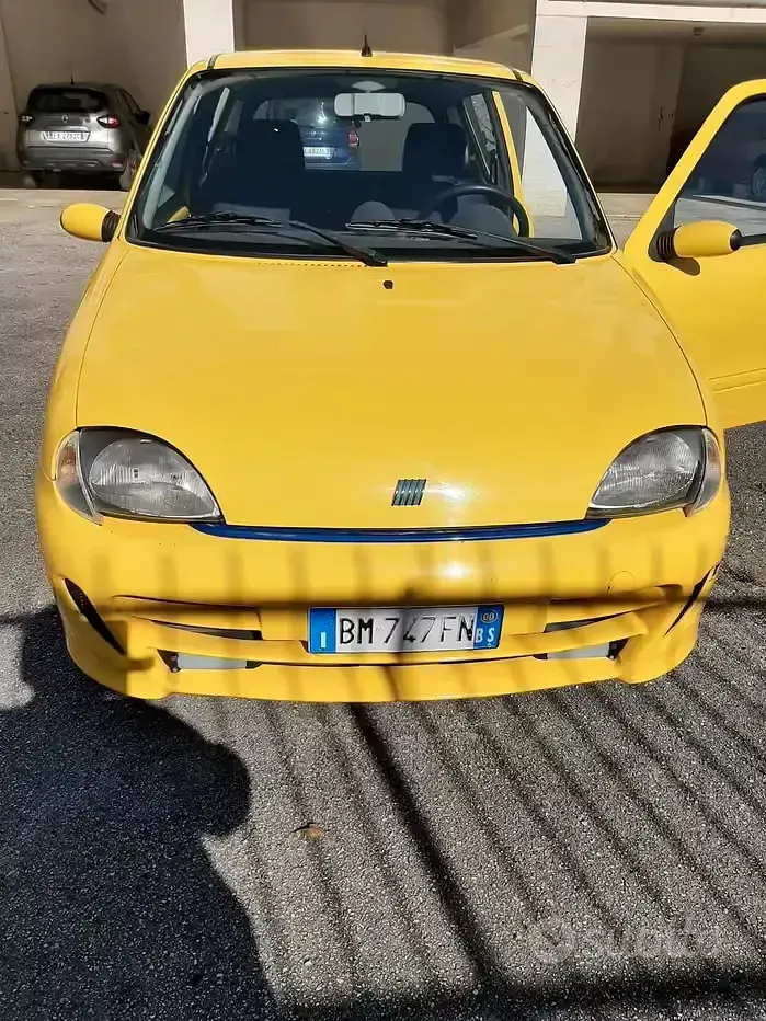 Usata Fiat Seicento Abarth 54 CV (39 kW) 2000 Giallo Utilitaria