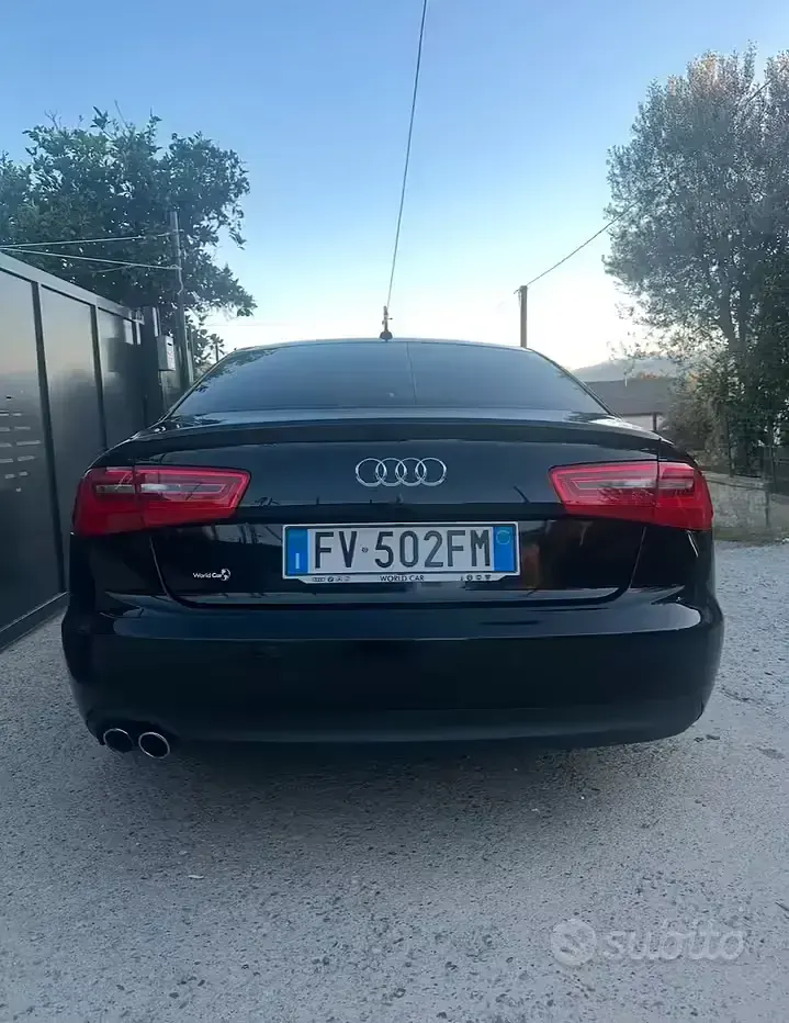 Usata Audi A6 177 CV (130 kW) 2015 Nero Berlina