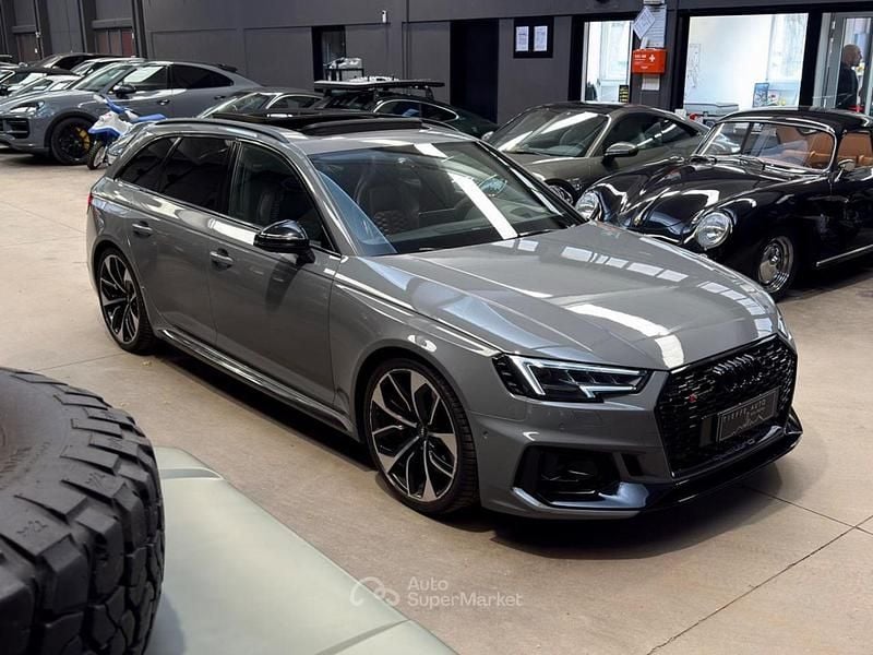 Usata Audi RS4 450 CV (330 kW) 2019 Grigio nardo pastello Station wagon