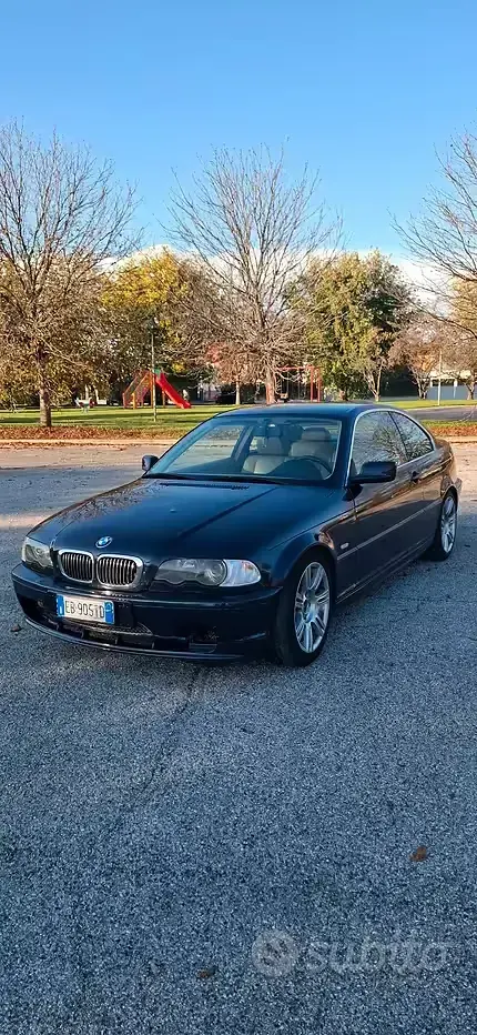 Usata BMW 330 231 CV (169 kW) 2001 Blu Coupé