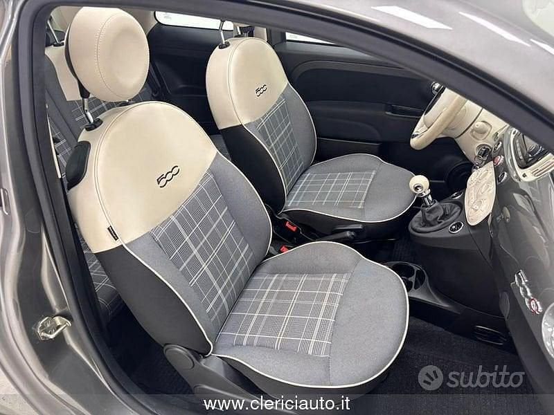 Usata Fiat 500C Lounge 69 CV (50 kW) 2018 Grigio Cabrio
