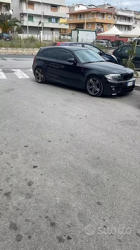Usata BMW 123 M Sport 204 CV (150 kW) 2009 Nero Utilitaria