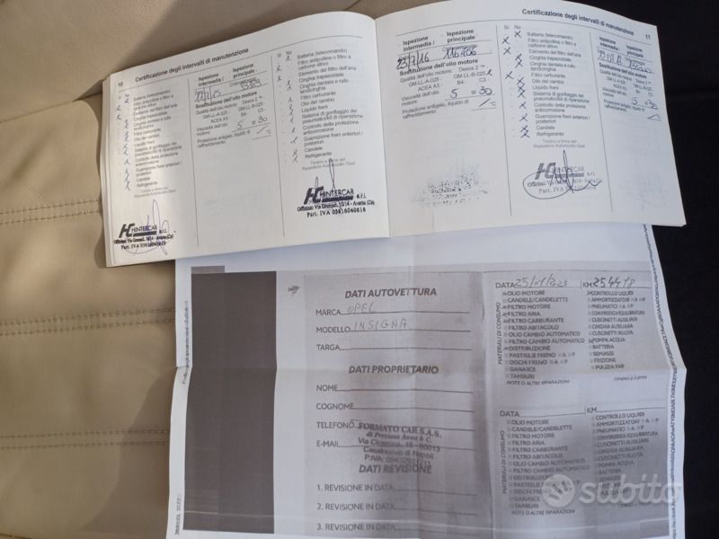 Usata Opel Insignia 2011 Nero Berlina