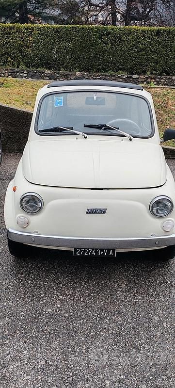 Usata Fiat 500 1970 Bianco Utilitaria