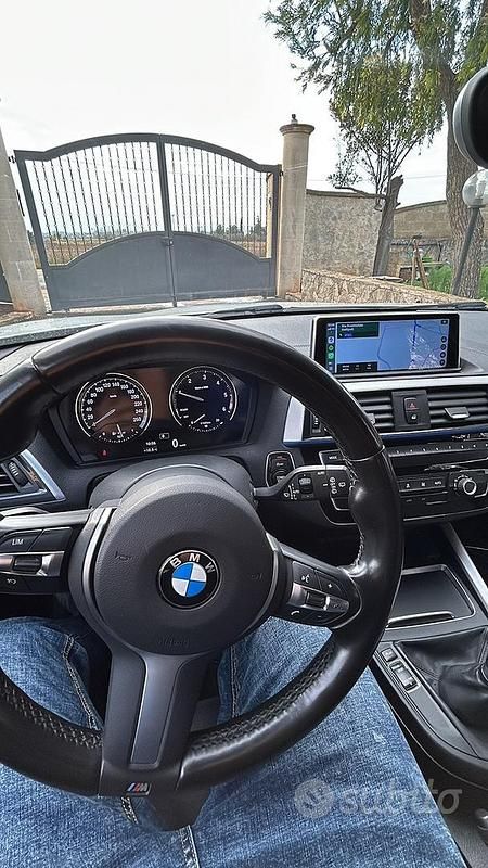 Usata BMW 114 Efficient Dynamics 95 CV (69 kW) 2019 Bianco Utilitaria