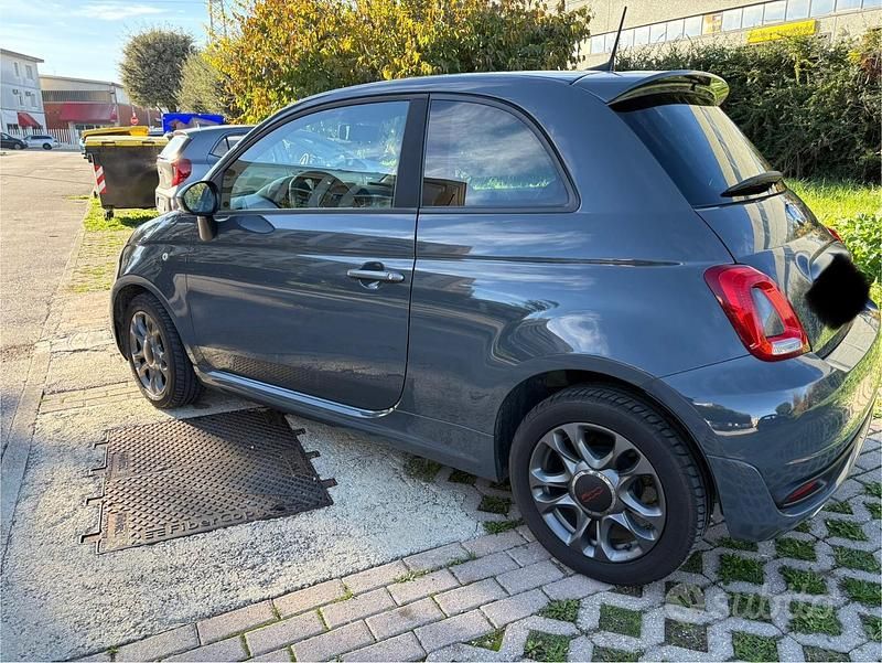 Usata Fiat 500 S 69 CV (50 kW) 2017 Grigio Utilitaria