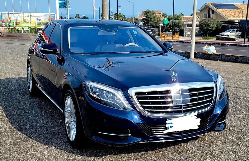 Usata Mercedes S350 2014 Blu Berlina